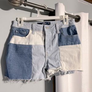 HOLLISTER COLOR BLOCK SHORTS